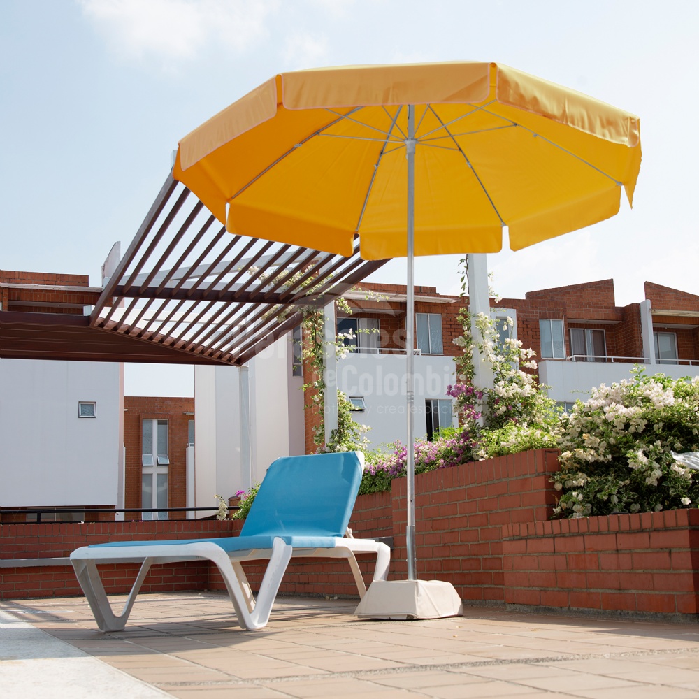 PARASOL REDONDO Parasoles de Colombia